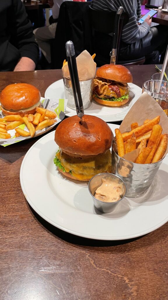 Burgery w Hard Rock Cafe Kraków